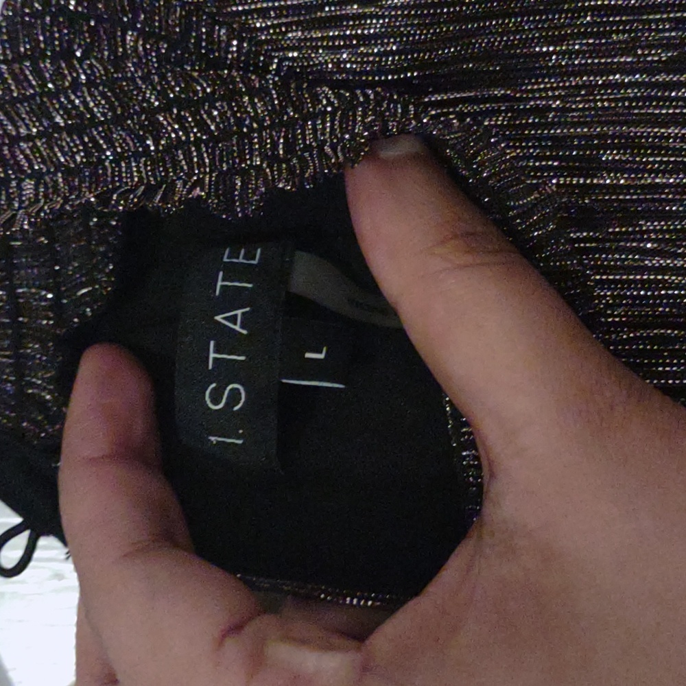 1. STATE | Gold Dress - Picture 5 of 5